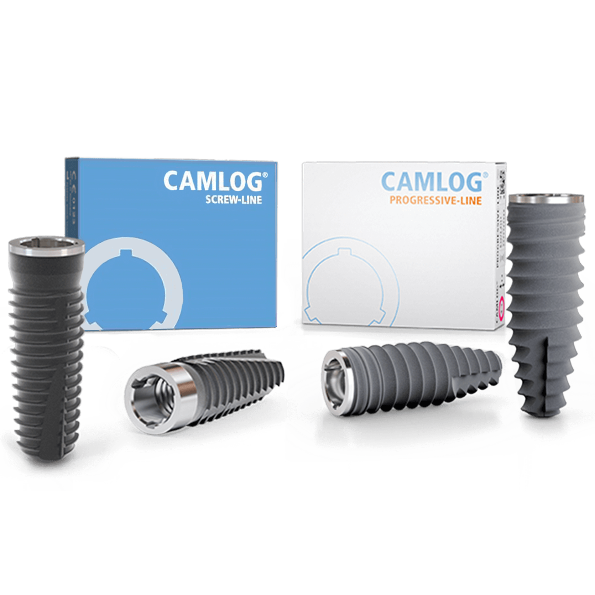 CAMLOG Implantatsystem Screw-Line und Progressive-Line